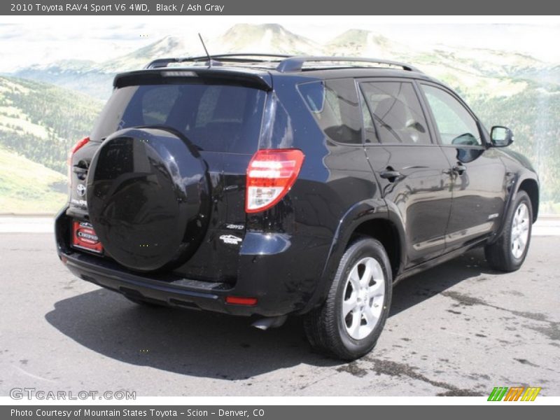 Black / Ash Gray 2010 Toyota RAV4 Sport V6 4WD