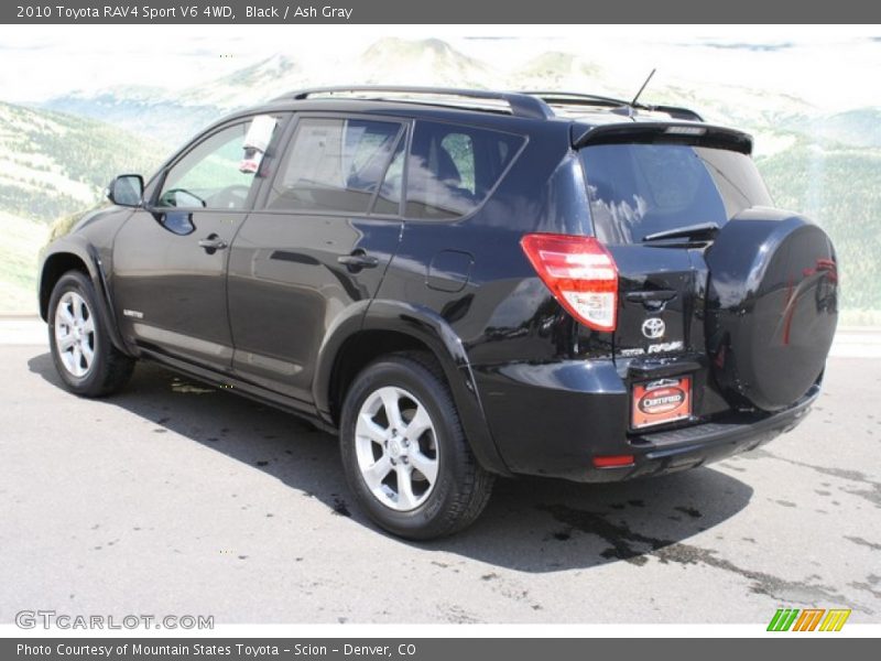 Black / Ash Gray 2010 Toyota RAV4 Sport V6 4WD