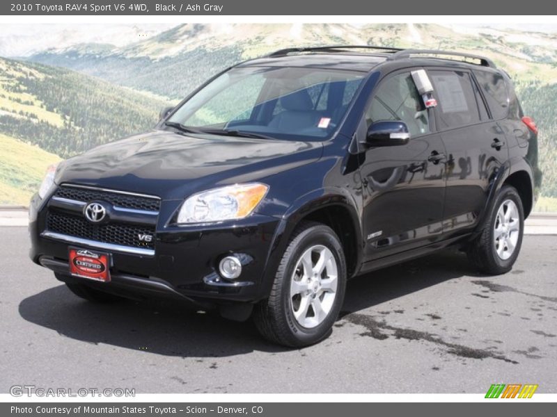 Black / Ash Gray 2010 Toyota RAV4 Sport V6 4WD