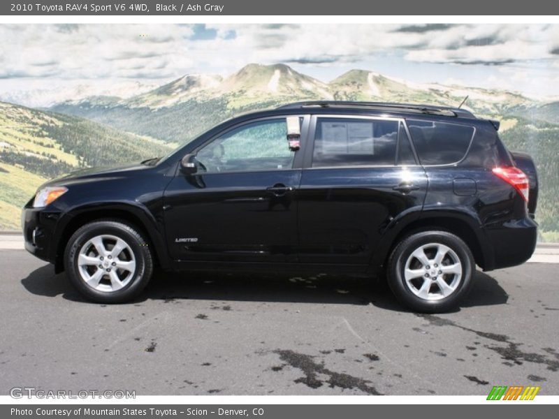 Black / Ash Gray 2010 Toyota RAV4 Sport V6 4WD