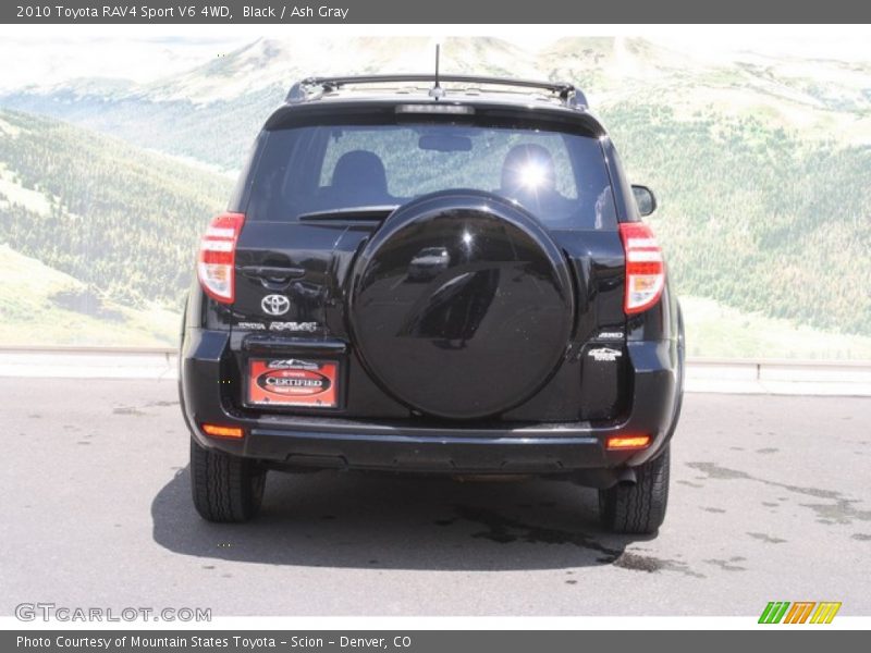 Black / Ash Gray 2010 Toyota RAV4 Sport V6 4WD