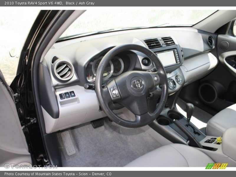 Black / Ash Gray 2010 Toyota RAV4 Sport V6 4WD