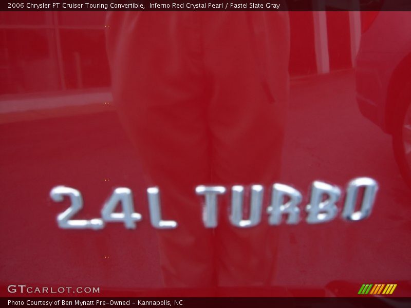 Inferno Red Crystal Pearl / Pastel Slate Gray 2006 Chrysler PT Cruiser Touring Convertible