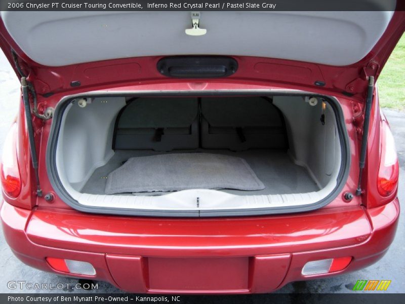 Inferno Red Crystal Pearl / Pastel Slate Gray 2006 Chrysler PT Cruiser Touring Convertible