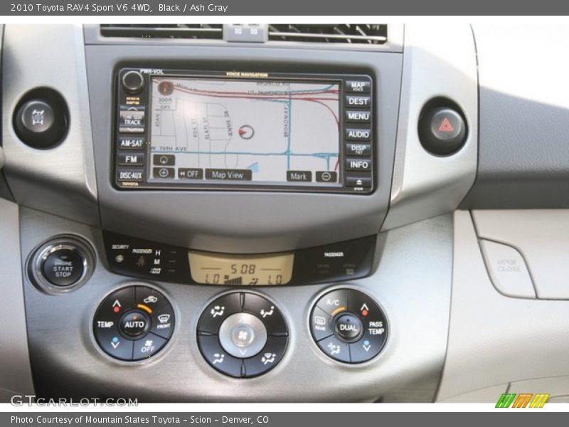 Black / Ash Gray 2010 Toyota RAV4 Sport V6 4WD