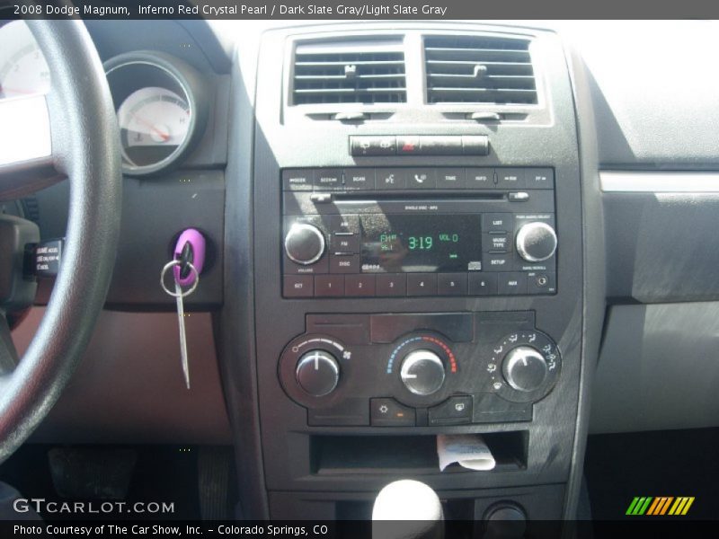 Inferno Red Crystal Pearl / Dark Slate Gray/Light Slate Gray 2008 Dodge Magnum