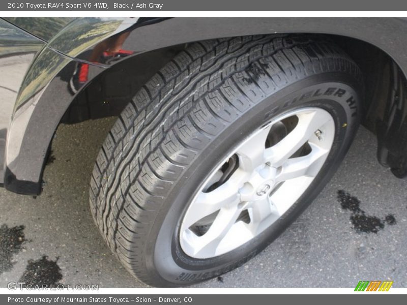 Black / Ash Gray 2010 Toyota RAV4 Sport V6 4WD