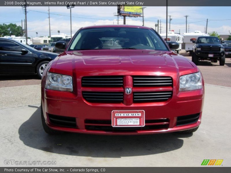 Inferno Red Crystal Pearl / Dark Slate Gray/Light Slate Gray 2008 Dodge Magnum