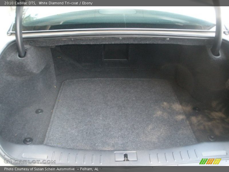 White Diamond Tri-coat / Ebony 2010 Cadillac DTS