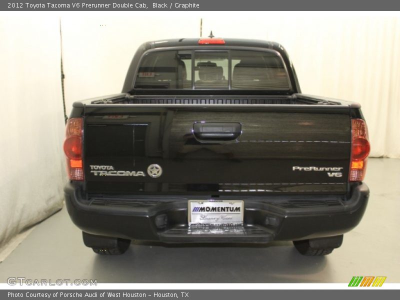 Black / Graphite 2012 Toyota Tacoma V6 Prerunner Double Cab