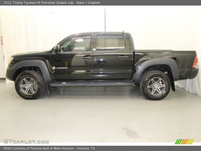 Black / Graphite 2012 Toyota Tacoma V6 Prerunner Double Cab