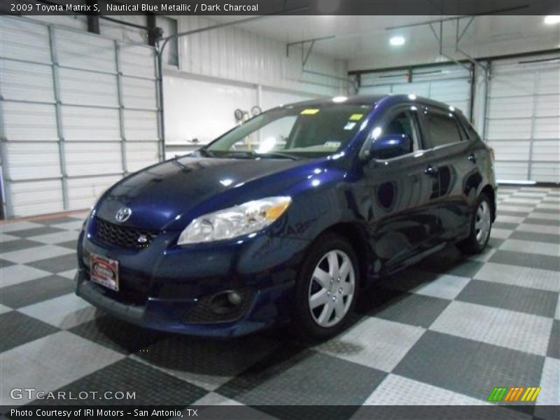 Nautical Blue Metallic / Dark Charcoal 2009 Toyota Matrix S