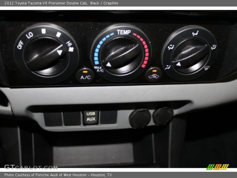 Black / Graphite 2012 Toyota Tacoma V6 Prerunner Double Cab