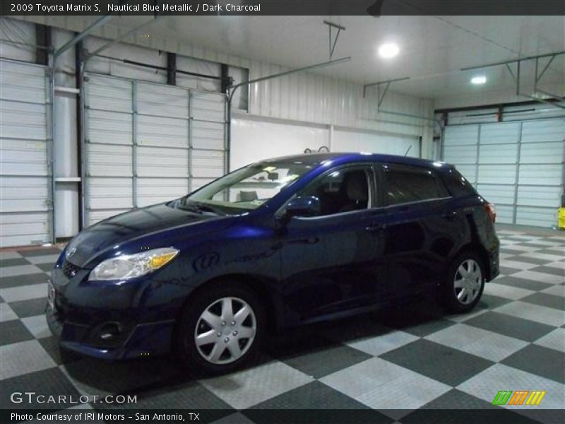 Nautical Blue Metallic / Dark Charcoal 2009 Toyota Matrix S