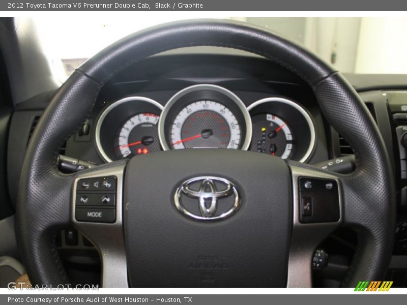 Black / Graphite 2012 Toyota Tacoma V6 Prerunner Double Cab