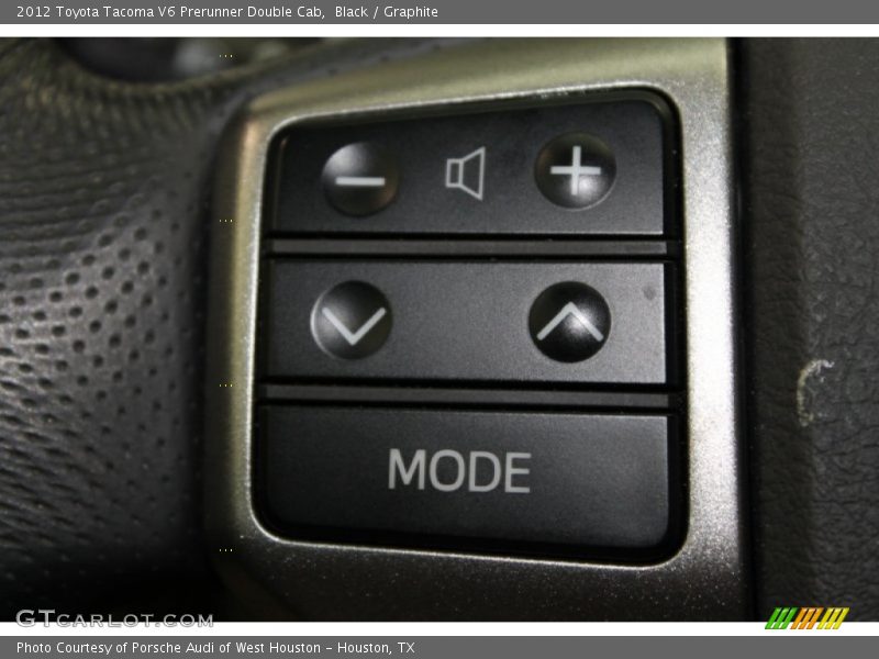 Black / Graphite 2012 Toyota Tacoma V6 Prerunner Double Cab