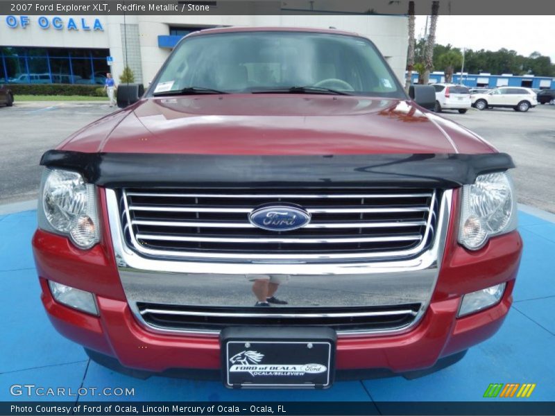 Redfire Metallic / Stone 2007 Ford Explorer XLT