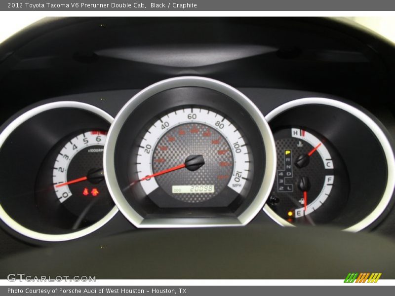 Black / Graphite 2012 Toyota Tacoma V6 Prerunner Double Cab