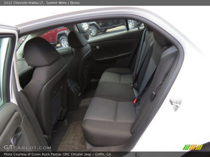 Summit White / Ebony 2012 Chevrolet Malibu LT