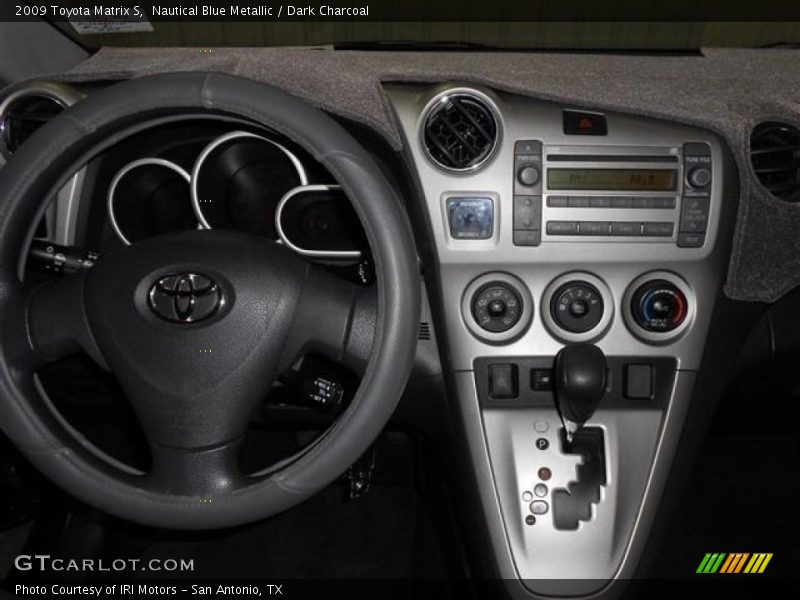 Nautical Blue Metallic / Dark Charcoal 2009 Toyota Matrix S