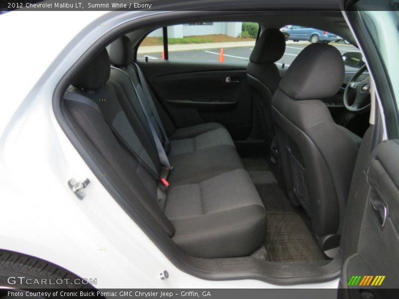 Summit White / Ebony 2012 Chevrolet Malibu LT