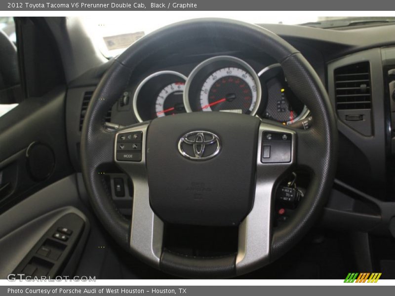Black / Graphite 2012 Toyota Tacoma V6 Prerunner Double Cab