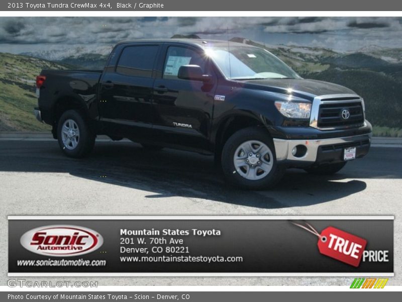 Black / Graphite 2013 Toyota Tundra CrewMax 4x4