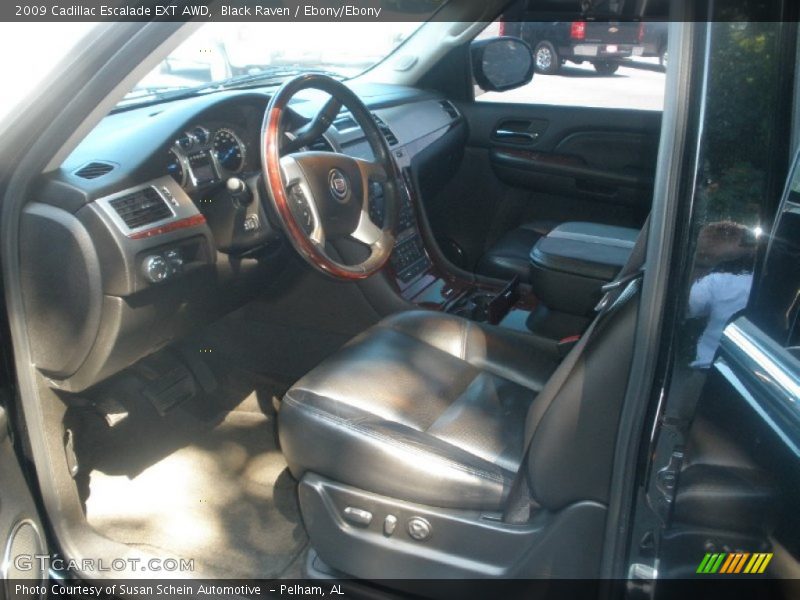 Black Raven / Ebony/Ebony 2009 Cadillac Escalade EXT AWD