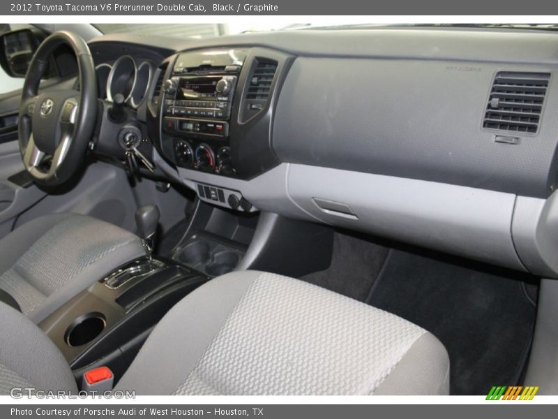Black / Graphite 2012 Toyota Tacoma V6 Prerunner Double Cab