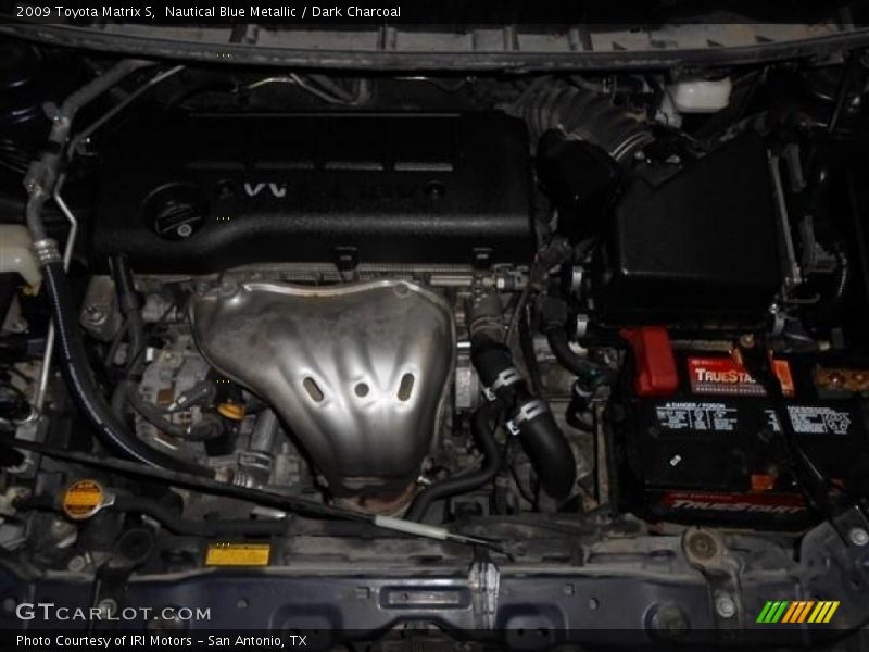 Nautical Blue Metallic / Dark Charcoal 2009 Toyota Matrix S