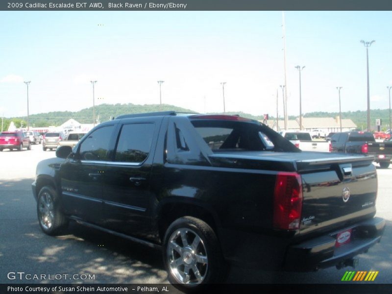 Black Raven / Ebony/Ebony 2009 Cadillac Escalade EXT AWD