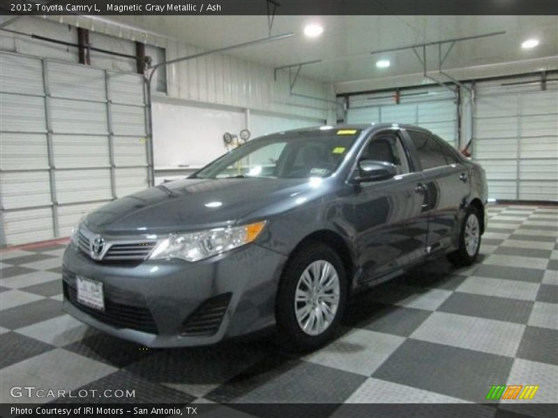 Magnetic Gray Metallic / Ash 2012 Toyota Camry L