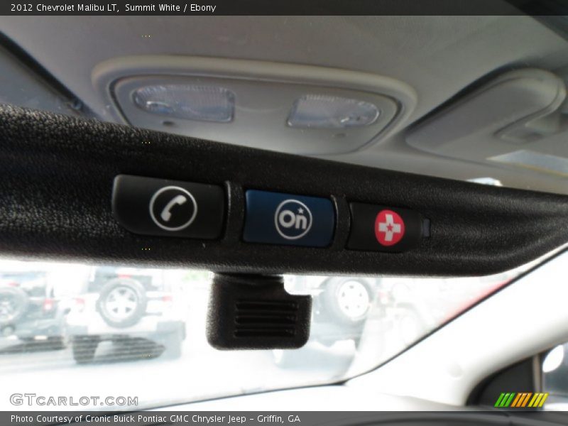 Summit White / Ebony 2012 Chevrolet Malibu LT