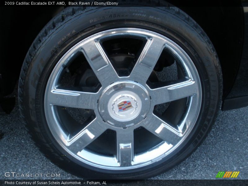 Black Raven / Ebony/Ebony 2009 Cadillac Escalade EXT AWD