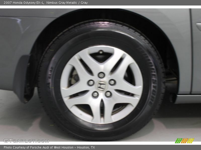 Nimbus Gray Metallic / Gray 2007 Honda Odyssey EX-L