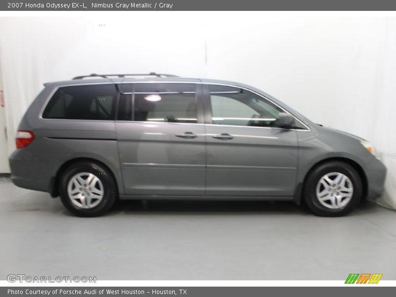 Nimbus Gray Metallic / Gray 2007 Honda Odyssey EX-L