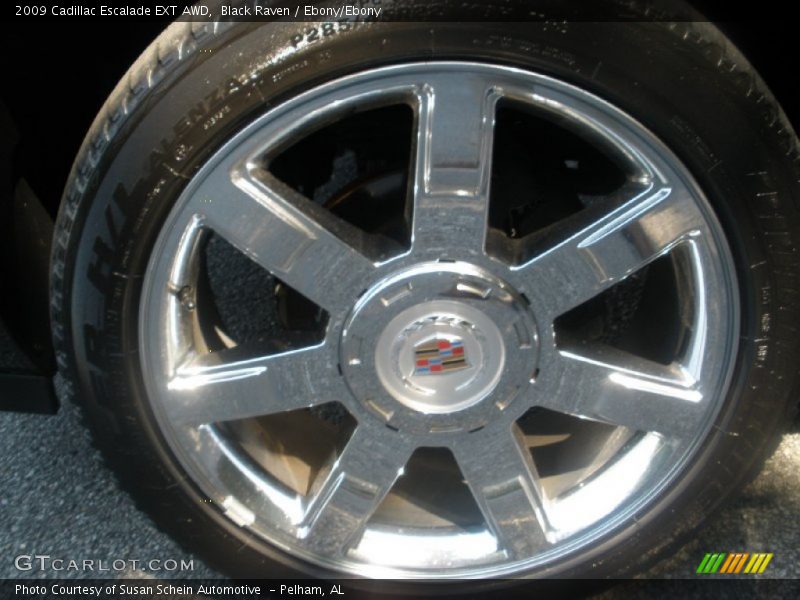 Black Raven / Ebony/Ebony 2009 Cadillac Escalade EXT AWD
