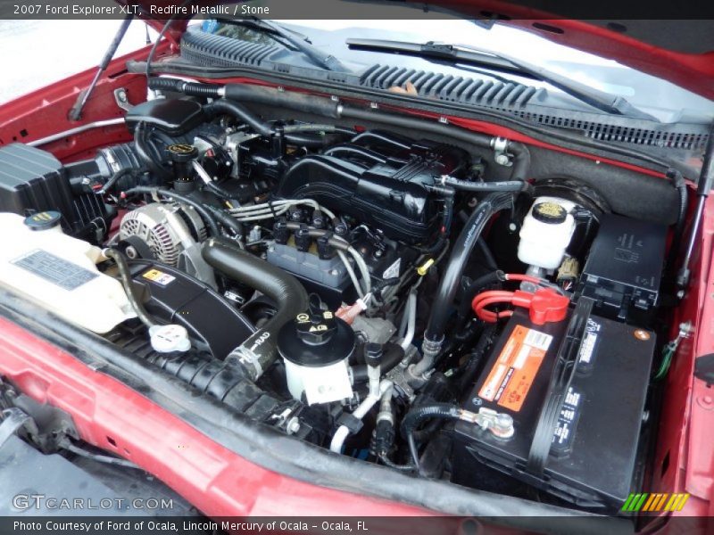 Redfire Metallic / Stone 2007 Ford Explorer XLT