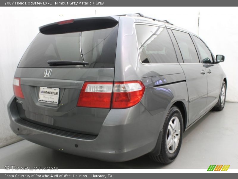Nimbus Gray Metallic / Gray 2007 Honda Odyssey EX-L