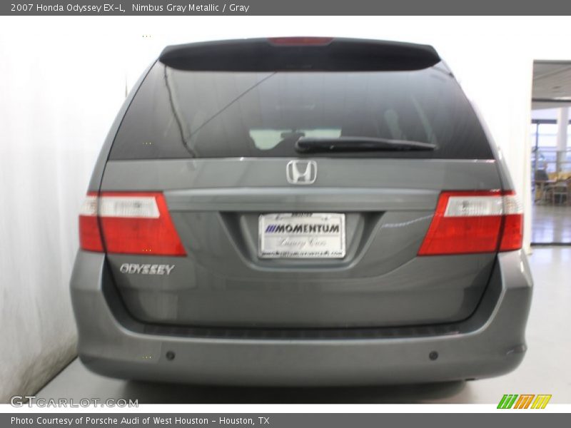 Nimbus Gray Metallic / Gray 2007 Honda Odyssey EX-L