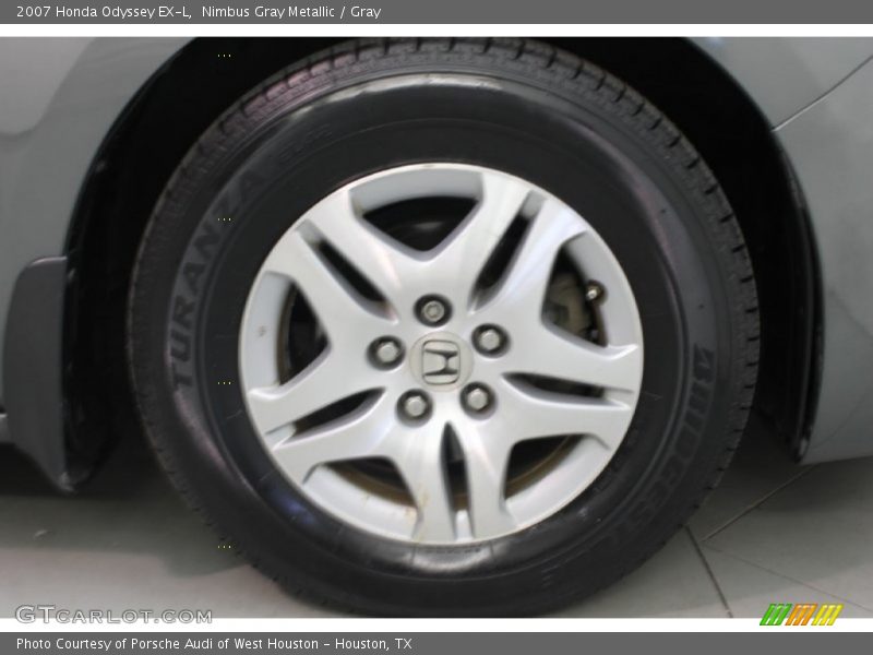 Nimbus Gray Metallic / Gray 2007 Honda Odyssey EX-L