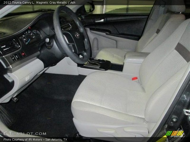 Magnetic Gray Metallic / Ash 2012 Toyota Camry L
