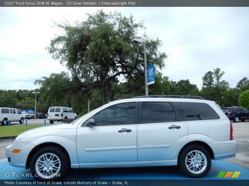 CD Silver Metallic / Charcoal/Light Flint 2007 Ford Focus ZXW SE Wagon
