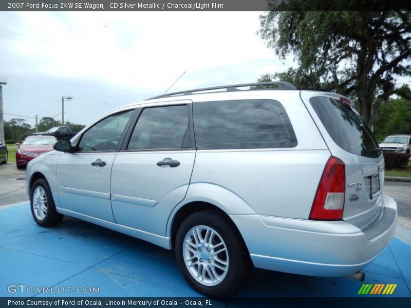 CD Silver Metallic / Charcoal/Light Flint 2007 Ford Focus ZXW SE Wagon