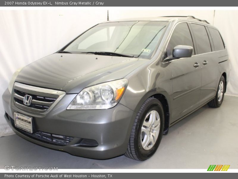 Nimbus Gray Metallic / Gray 2007 Honda Odyssey EX-L