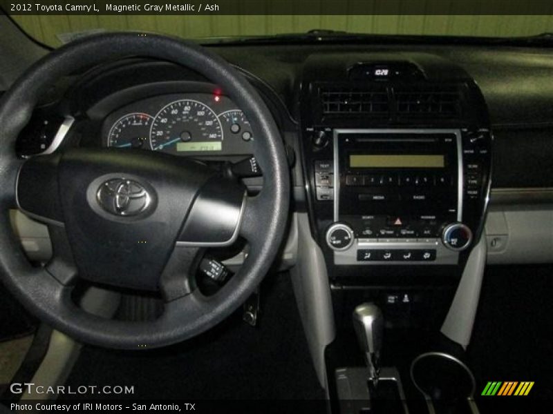 Magnetic Gray Metallic / Ash 2012 Toyota Camry L