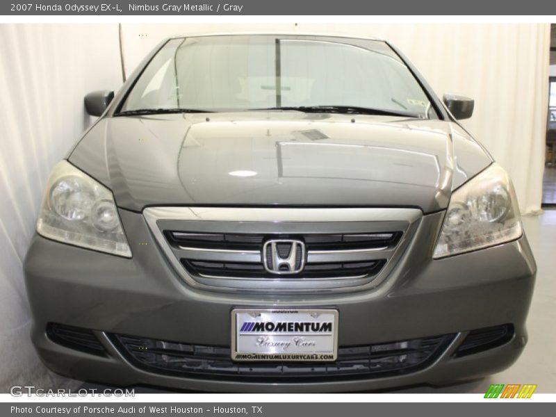 Nimbus Gray Metallic / Gray 2007 Honda Odyssey EX-L