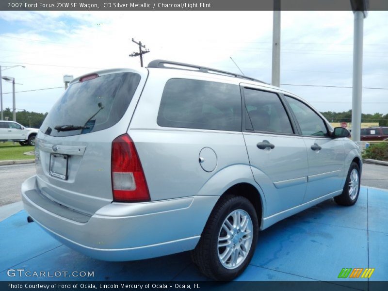 CD Silver Metallic / Charcoal/Light Flint 2007 Ford Focus ZXW SE Wagon