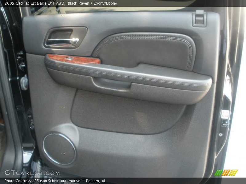 Black Raven / Ebony/Ebony 2009 Cadillac Escalade EXT AWD