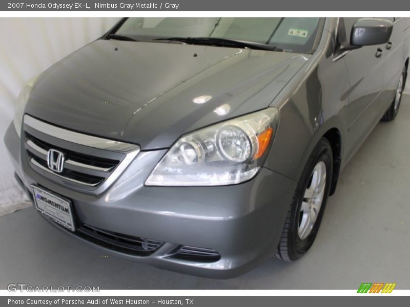 Nimbus Gray Metallic / Gray 2007 Honda Odyssey EX-L